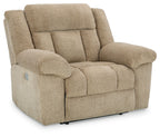 Tip-off Power Recliner With Adj Headrest
