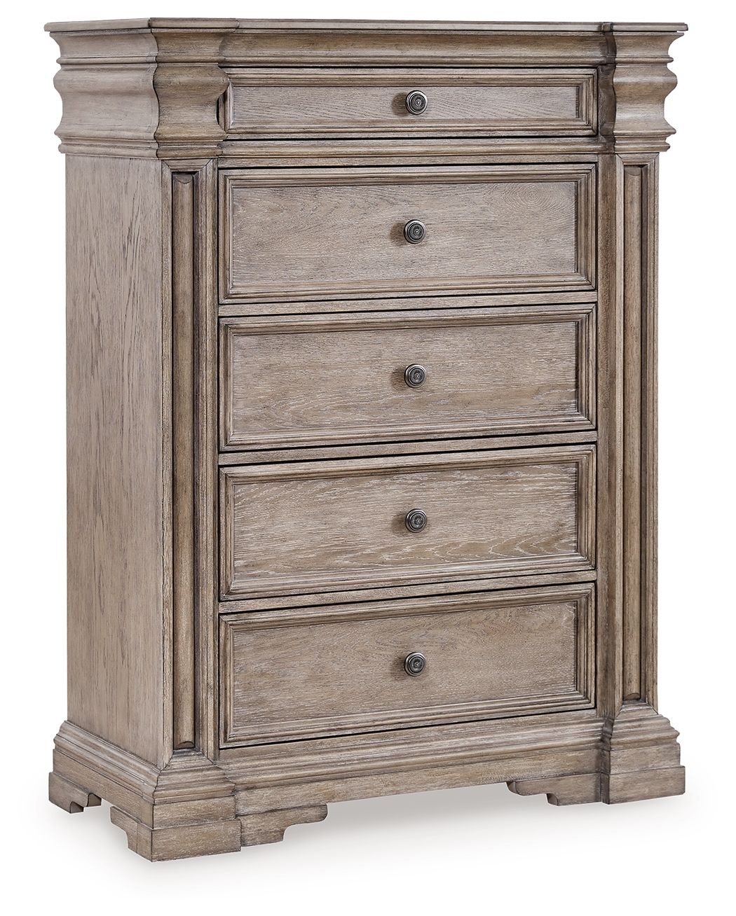 Blairhurst Light Grayish Brown Five Drawer Chest