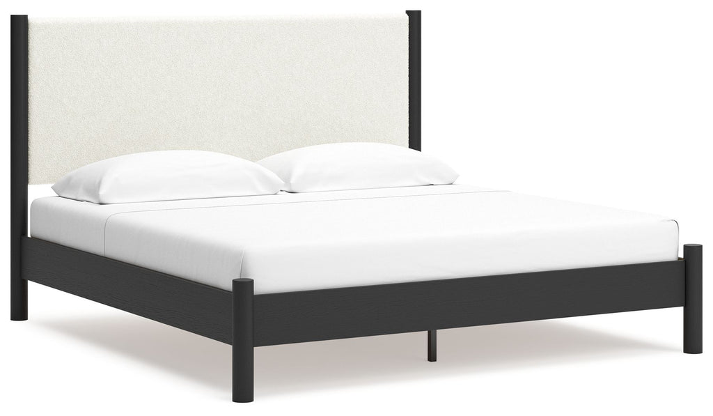 Cadmori Upholstered Panel Bed