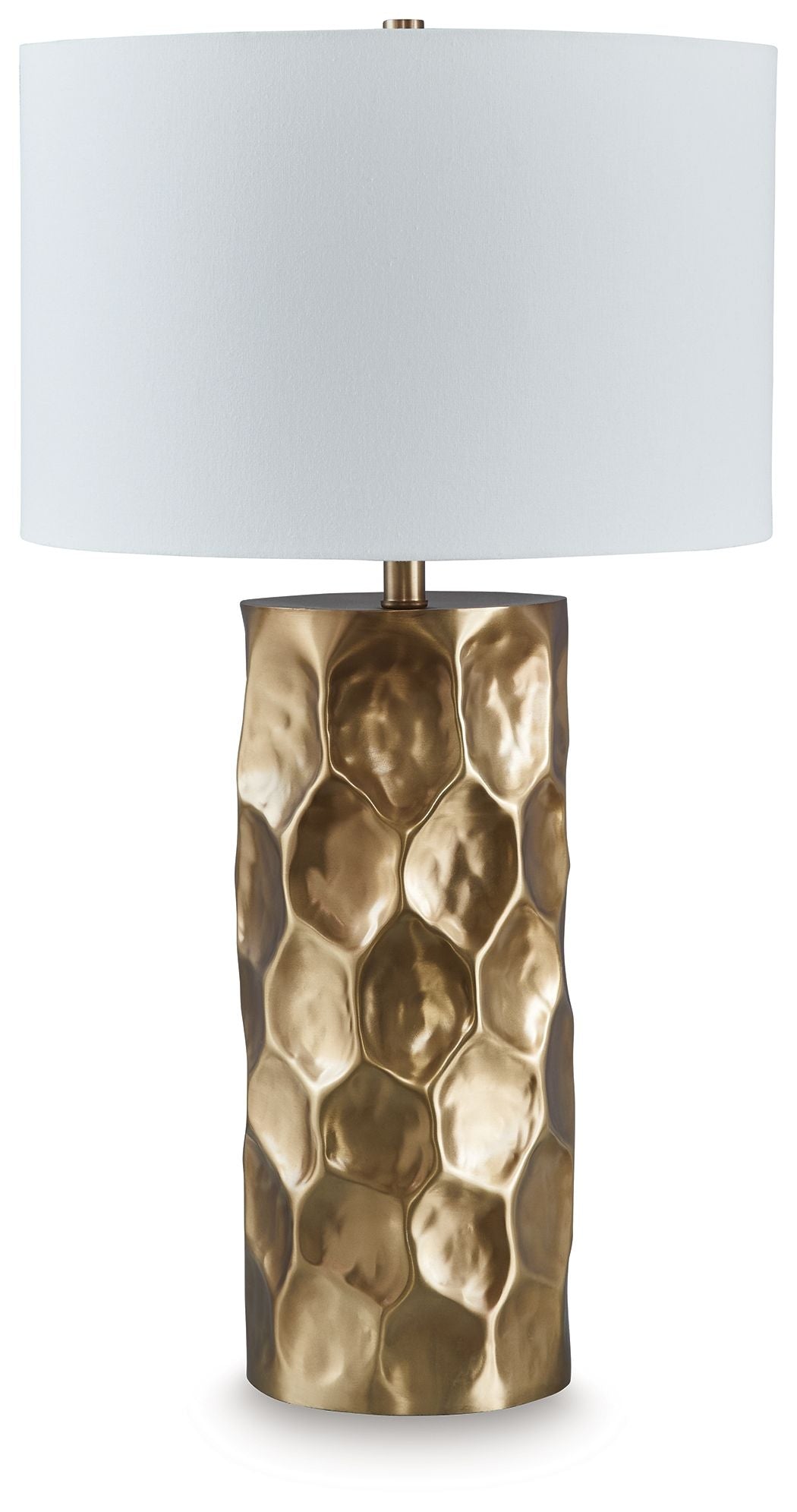 Marshawn Gold Finish Metal Table Lamp