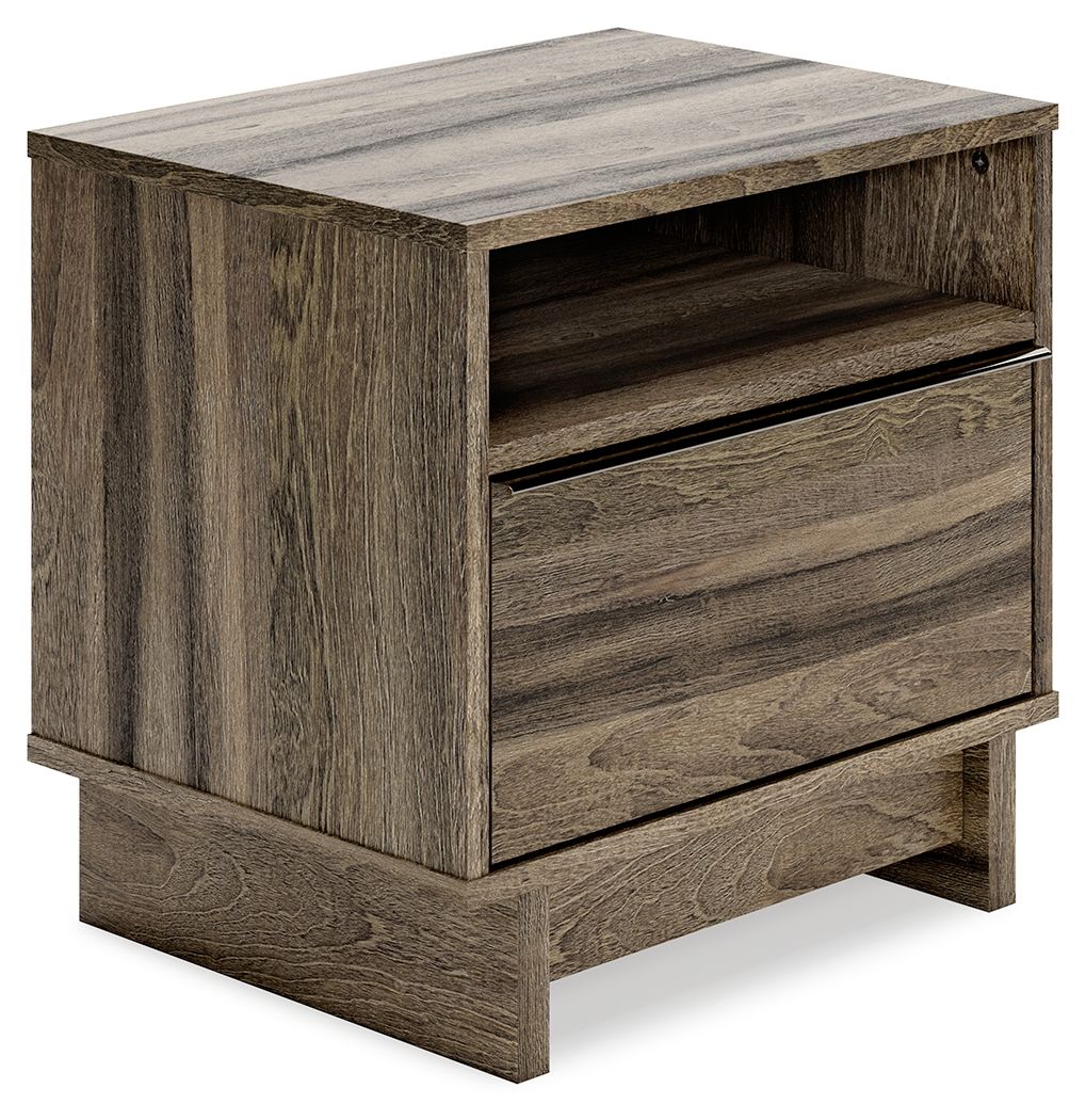 Shallifer Brown One Drawer Night Stand