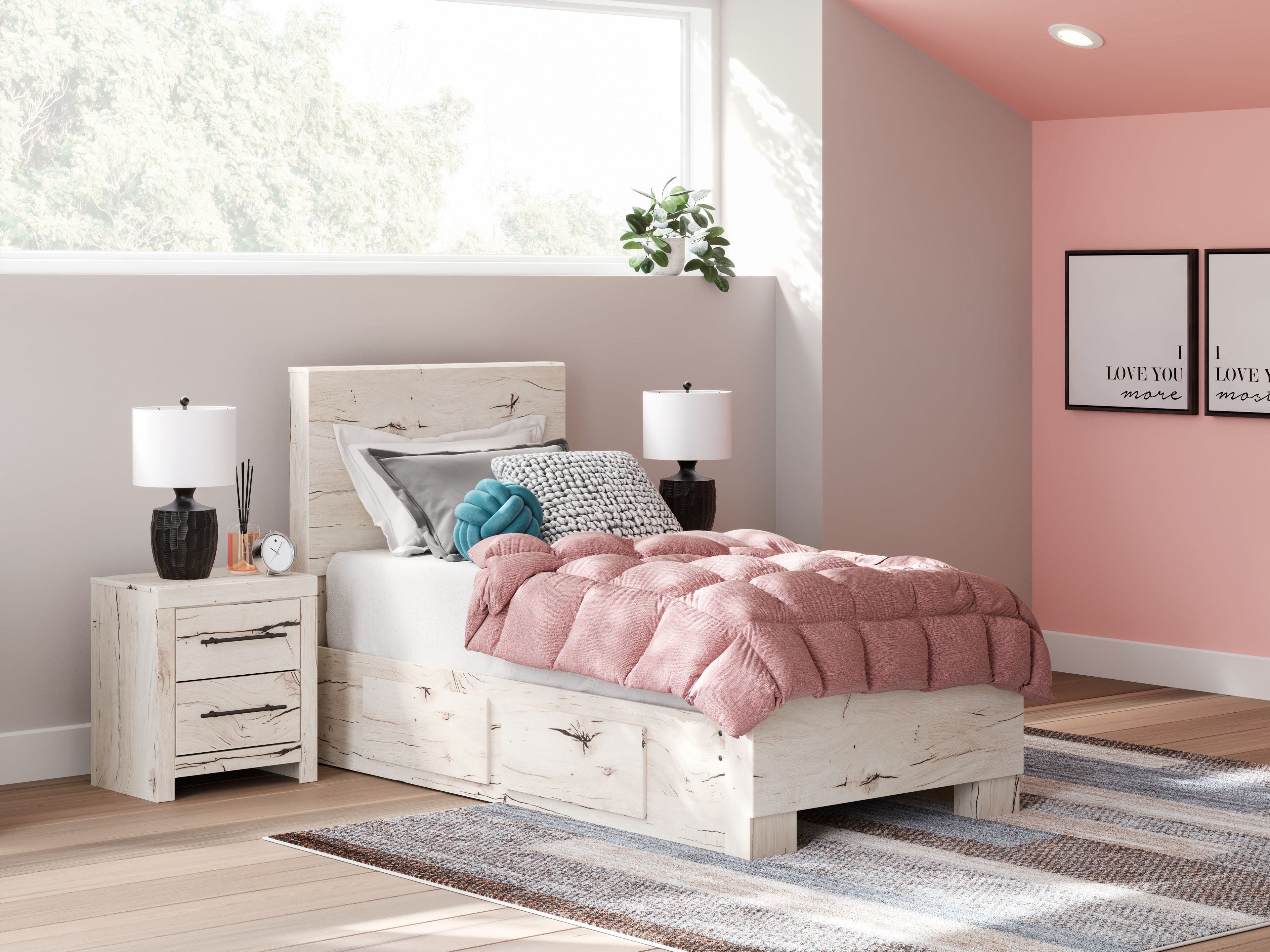 Lawroy Panel Bed With Storage