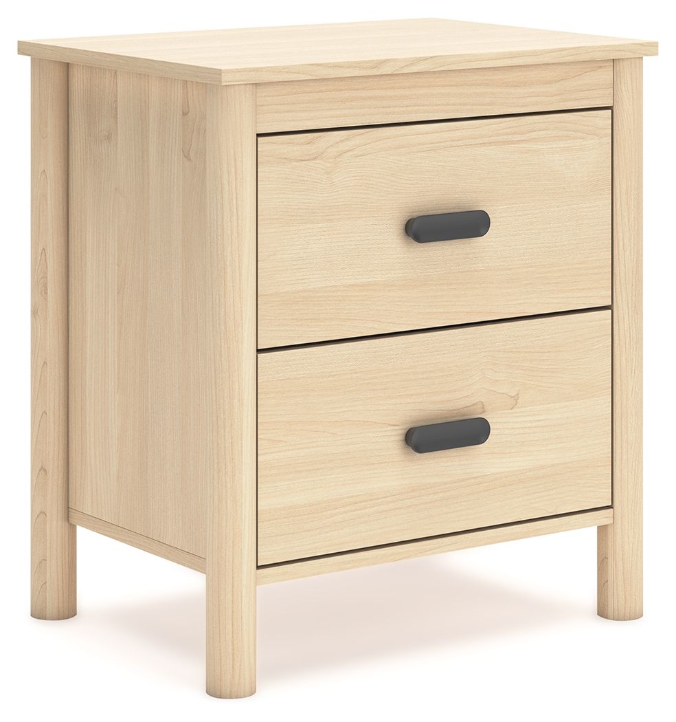 Cabinella Tan Two Drawer Night Stand