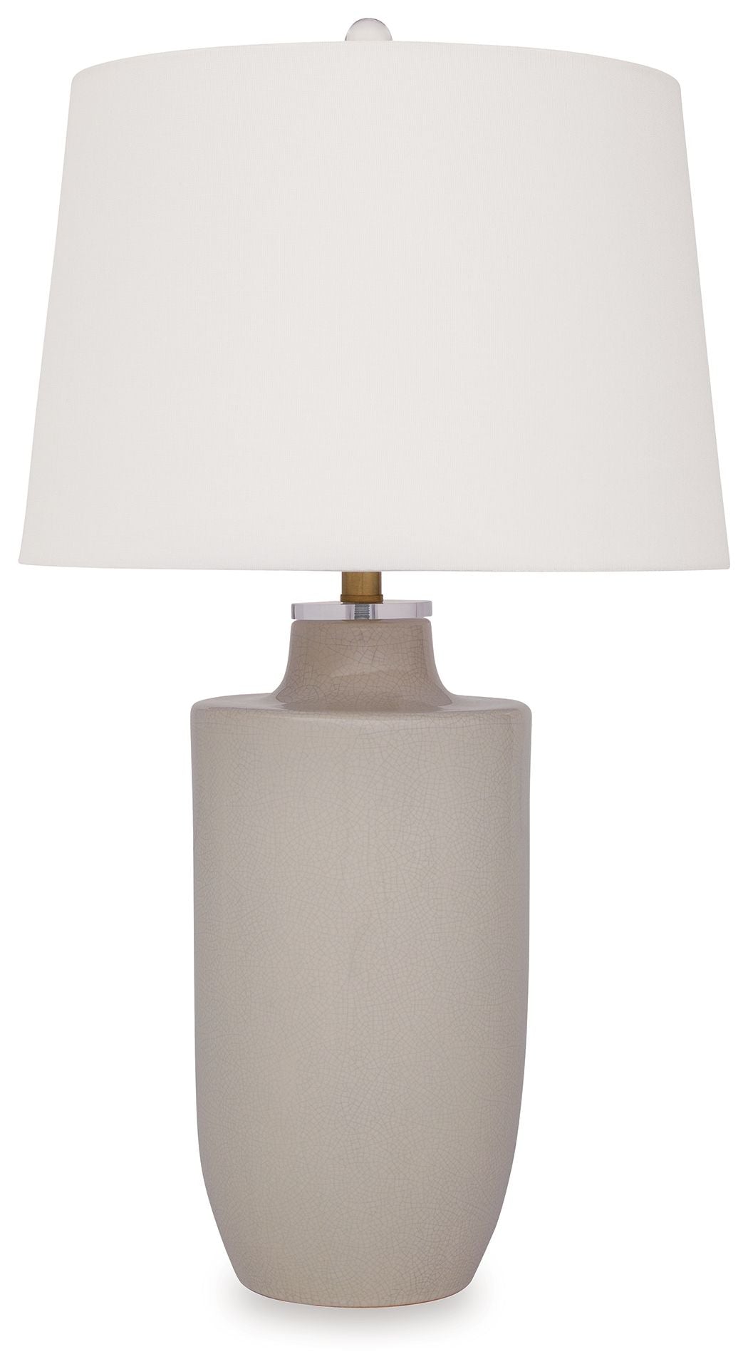 Cylener Off White Ceramic Table Lamp