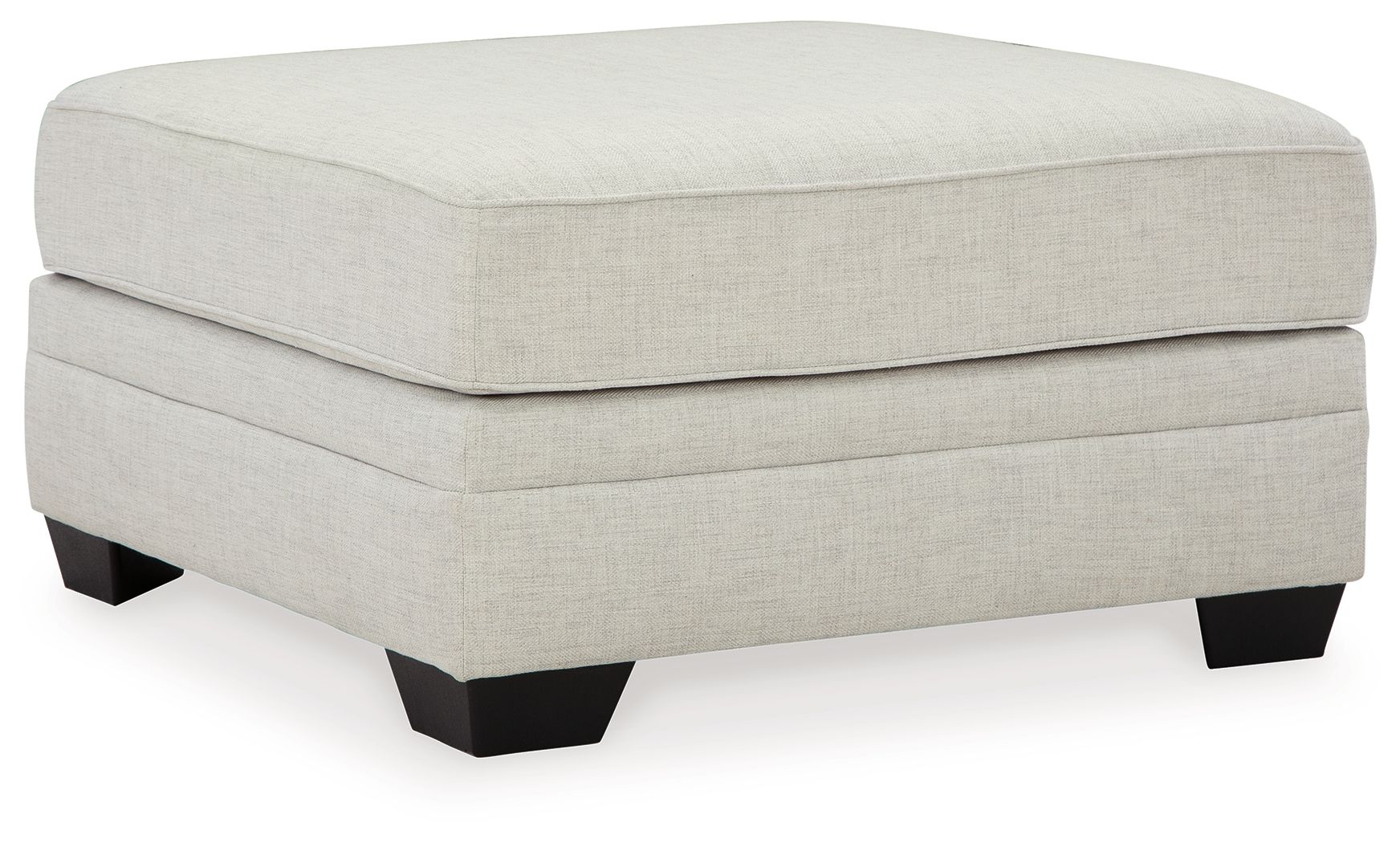 Huntsworth Dove Gray Oversized Accent Ottoman
