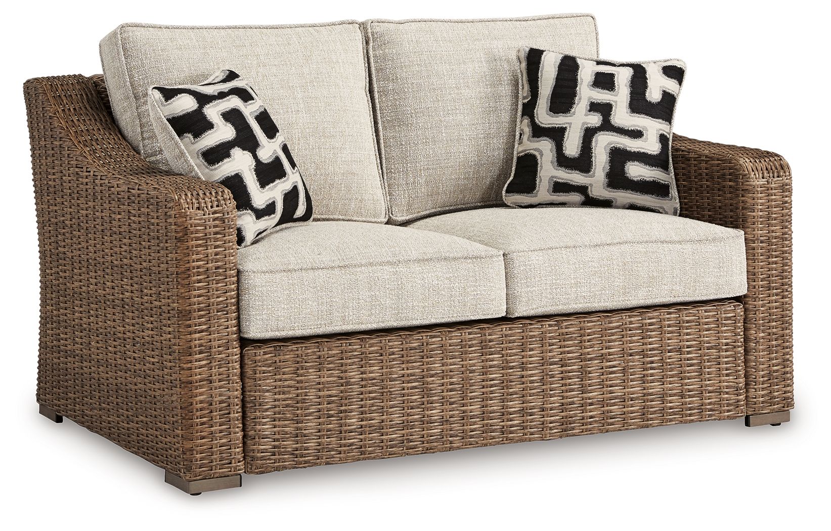 Beachcroft Beige Loveseat With Cushion