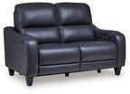 Mercomatic Power Reclining Loveseat With Adj Headrest