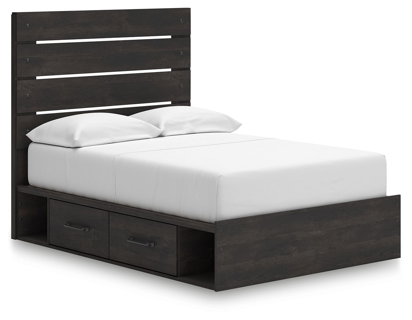 Delmorta Panel Storage Bed