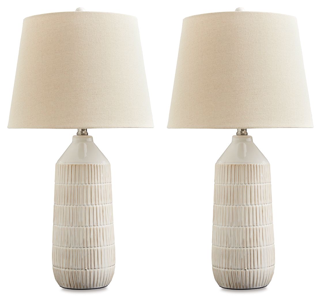 Willport Off White Ceramic Table Lamp