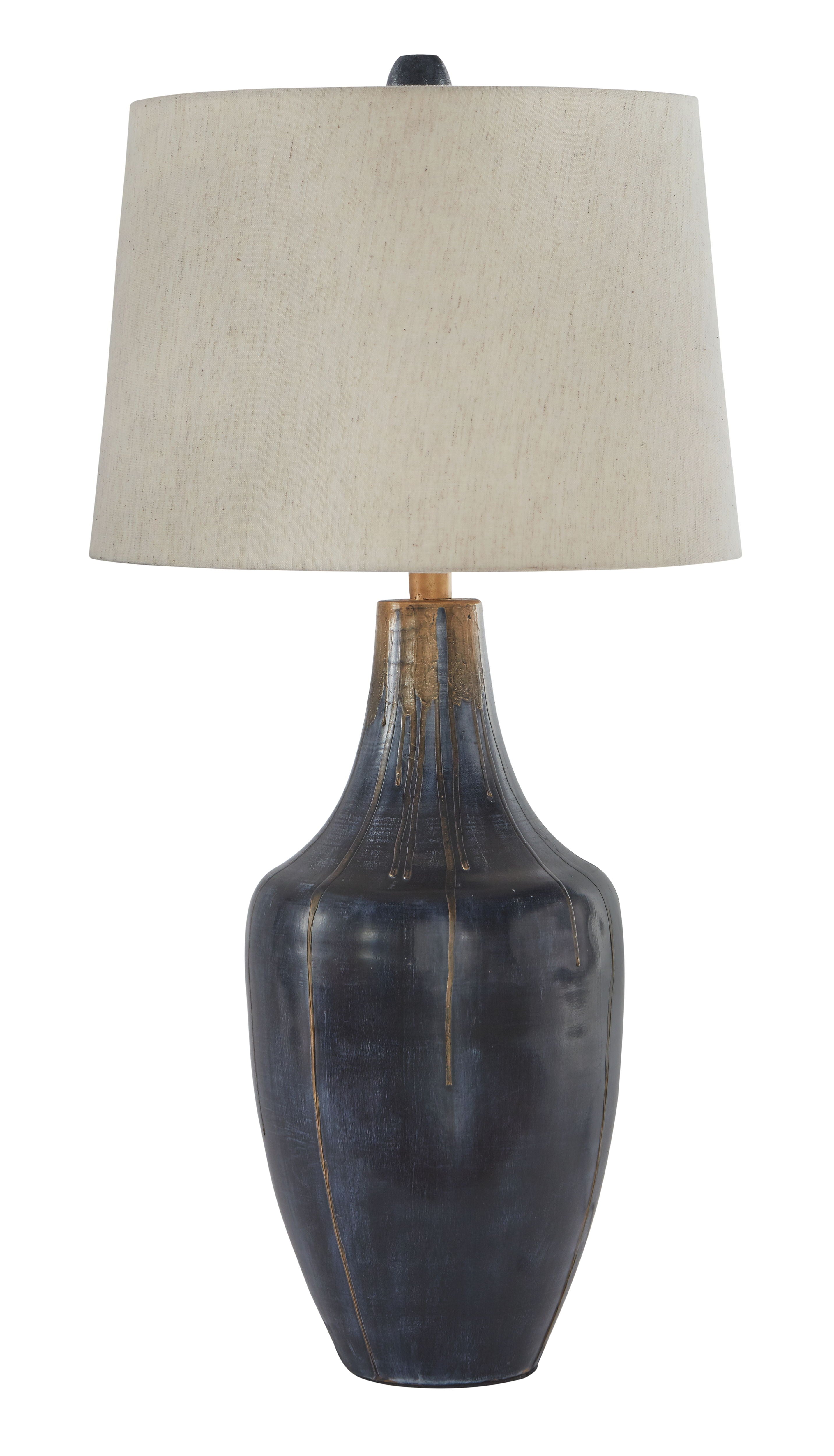 Evania Indigo Metal Table Lamp