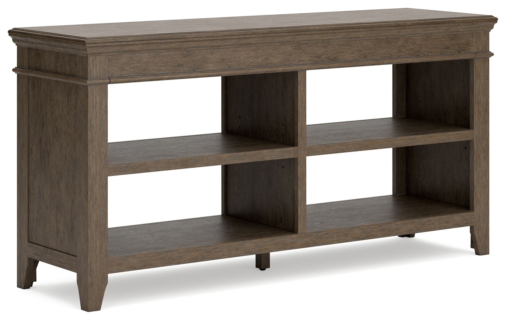 Janismore Weathered Gray Credenza