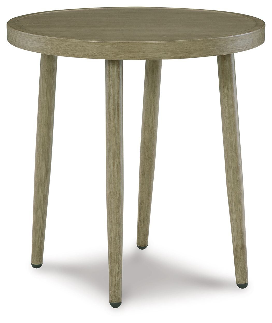 Swiss Valley Beige Round End Table