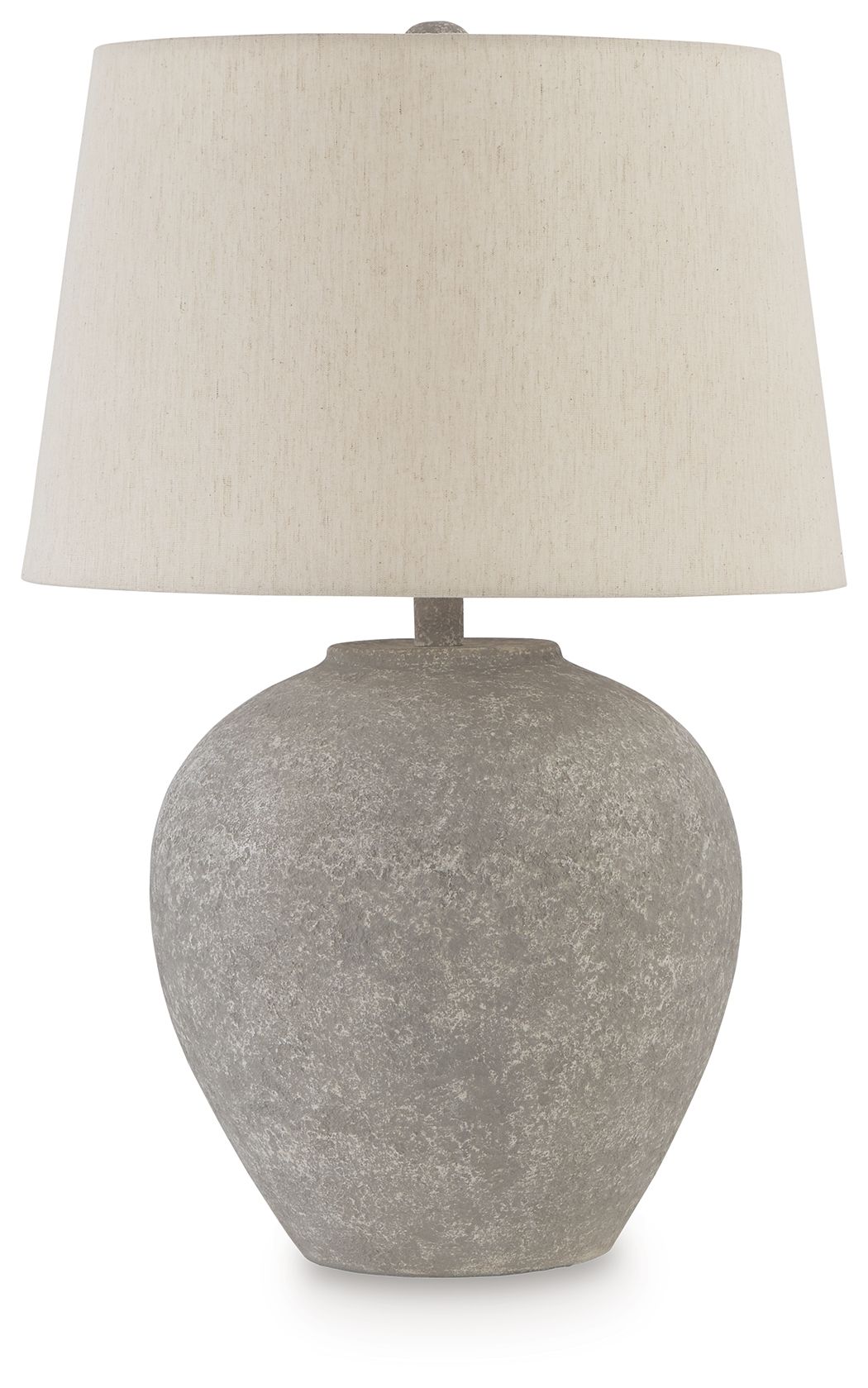 Dreward Distressed Gray Paper Table Lamp